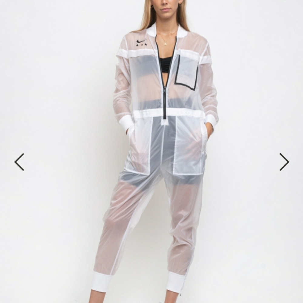 Womens Nike White Jumpsuit